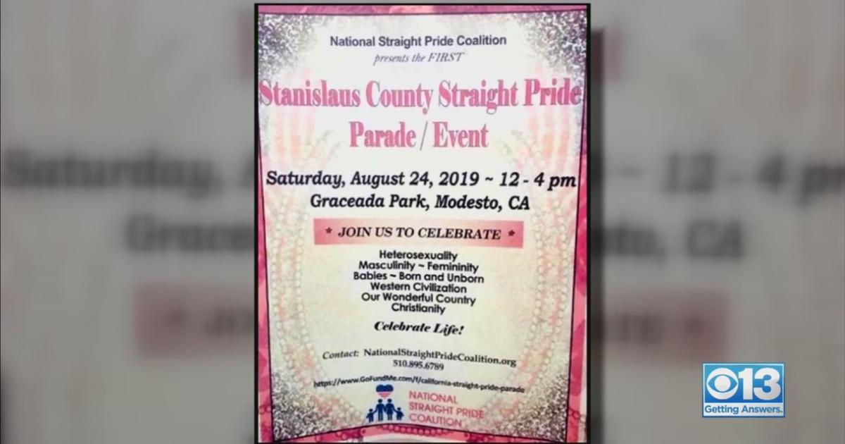 Modesto Wineries Condemns Proposed 'Straight Pride Parade' CBS Sacramento