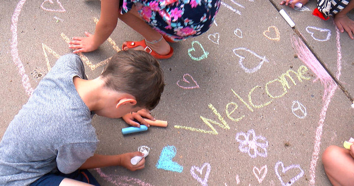 Chalkfest At Arbor Lakes CBS Minnesota