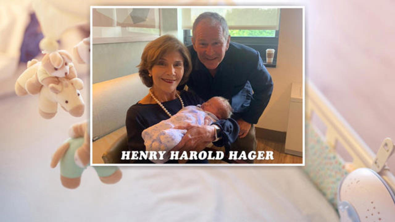 Jenna Bush Hager baby: Former President George W. Bush shares ...