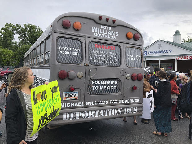 Governor Race-Deportation Bus 