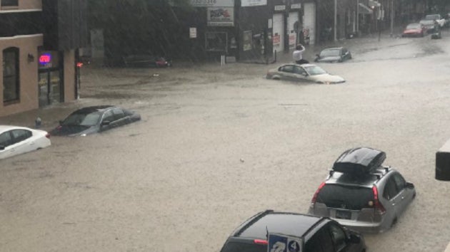 Cleanup Underway After Flooding In Parts Of Baltimore City Following ...