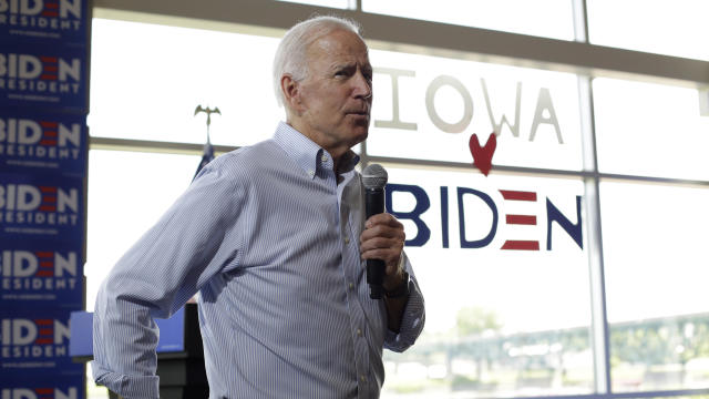 Presidential Candidate Joe Biden Campaigns In Iowa 