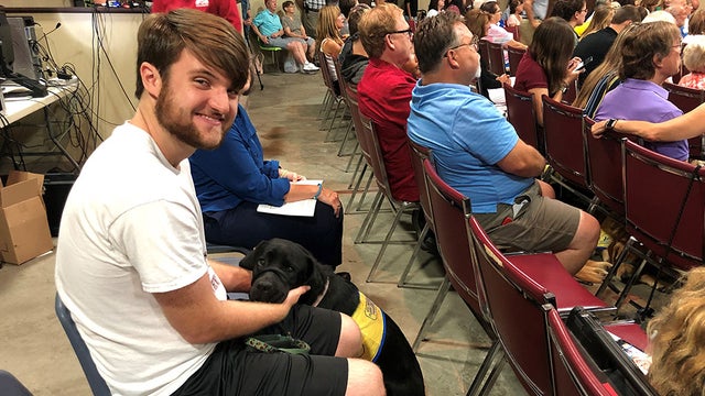 Service Dogs Graduate From Long Island Training Program, Meet New Partners 