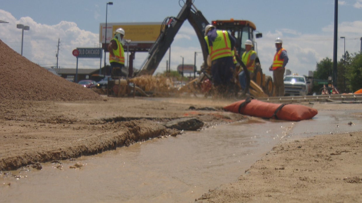 Water Main Break Repaired, Southbound Colorado Boulevard To Open At ...