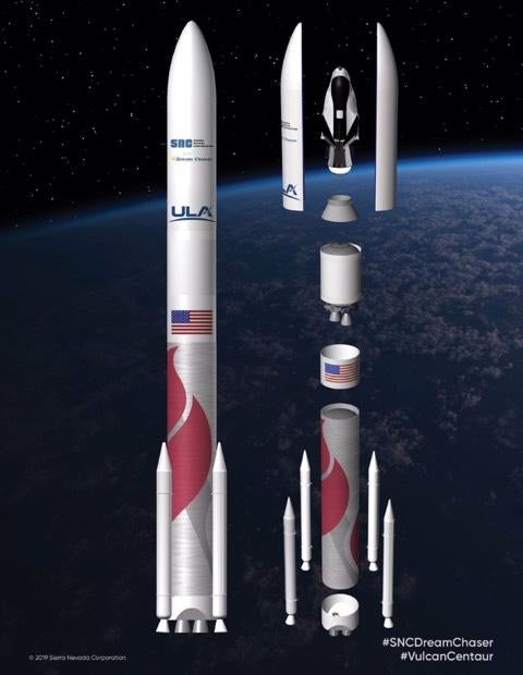 Dream Chaser spaceplanes to launch on ULA Vulcan rocket - CBS News