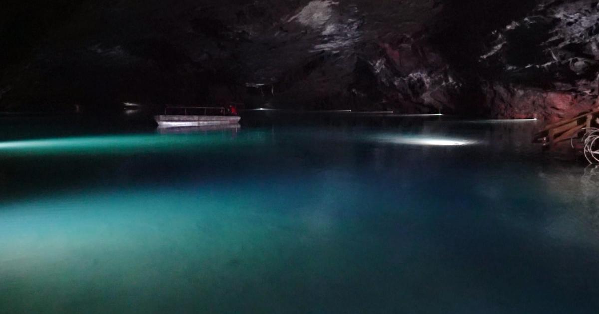 Exploring the "rich history" of America's largest underground lake