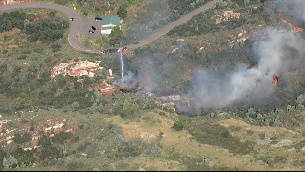 Evacuations Ordered As Wildfire Grows In Deer Creek Canyon CBS Colorado