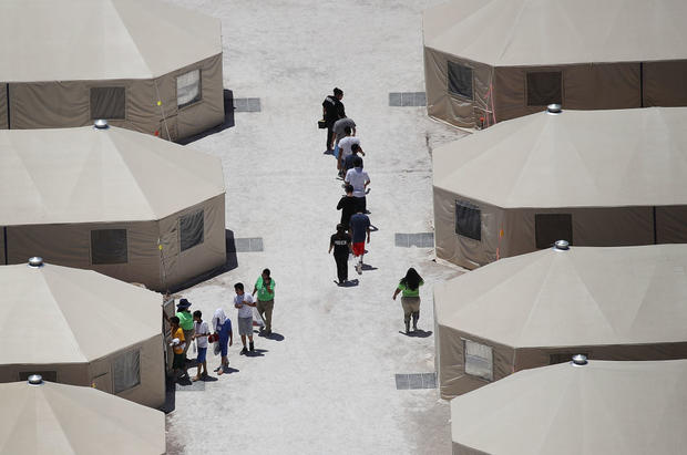 New Tent Camps Go Up In West Texas For Migrant Children Separated From Parents 