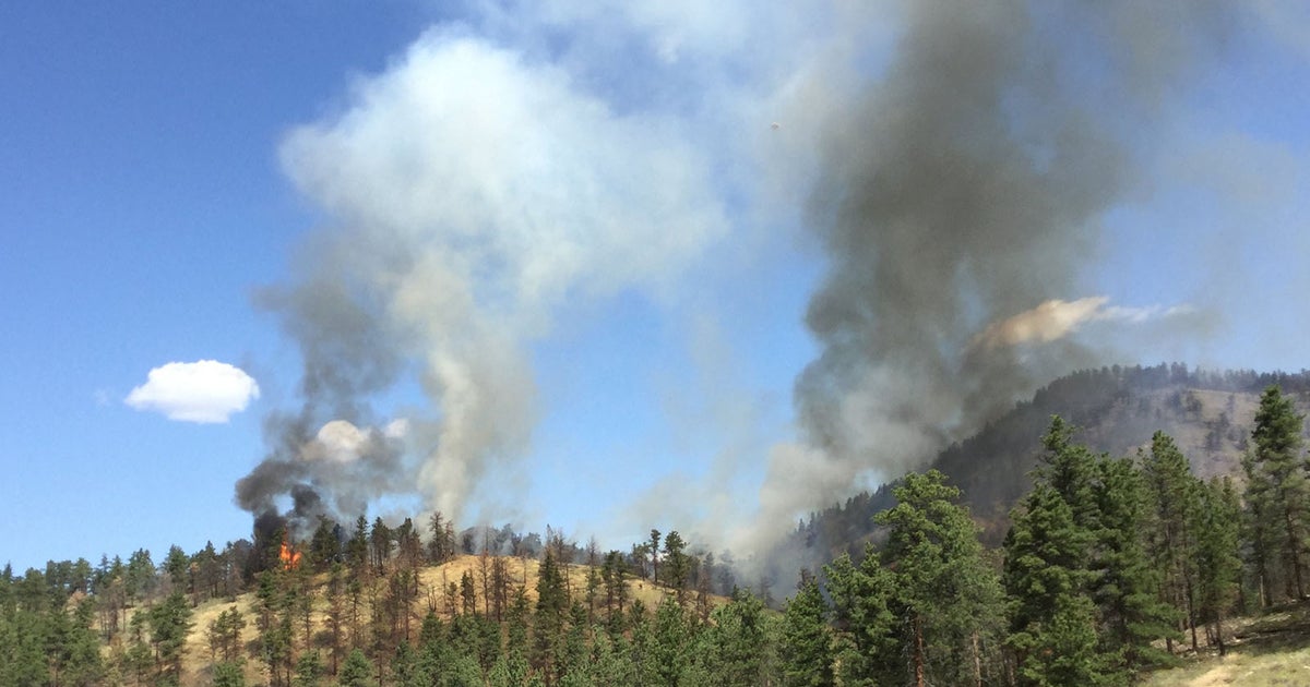 Prescribed Burn Sends Up Smoke Over Red Feather Lakes CBS Colorado