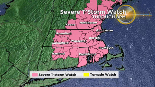 severe t storm pink monday 