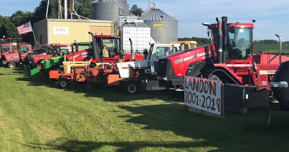 Dozens Of Tractors Line Norseland Highway To Honor Teen Killed In Farm