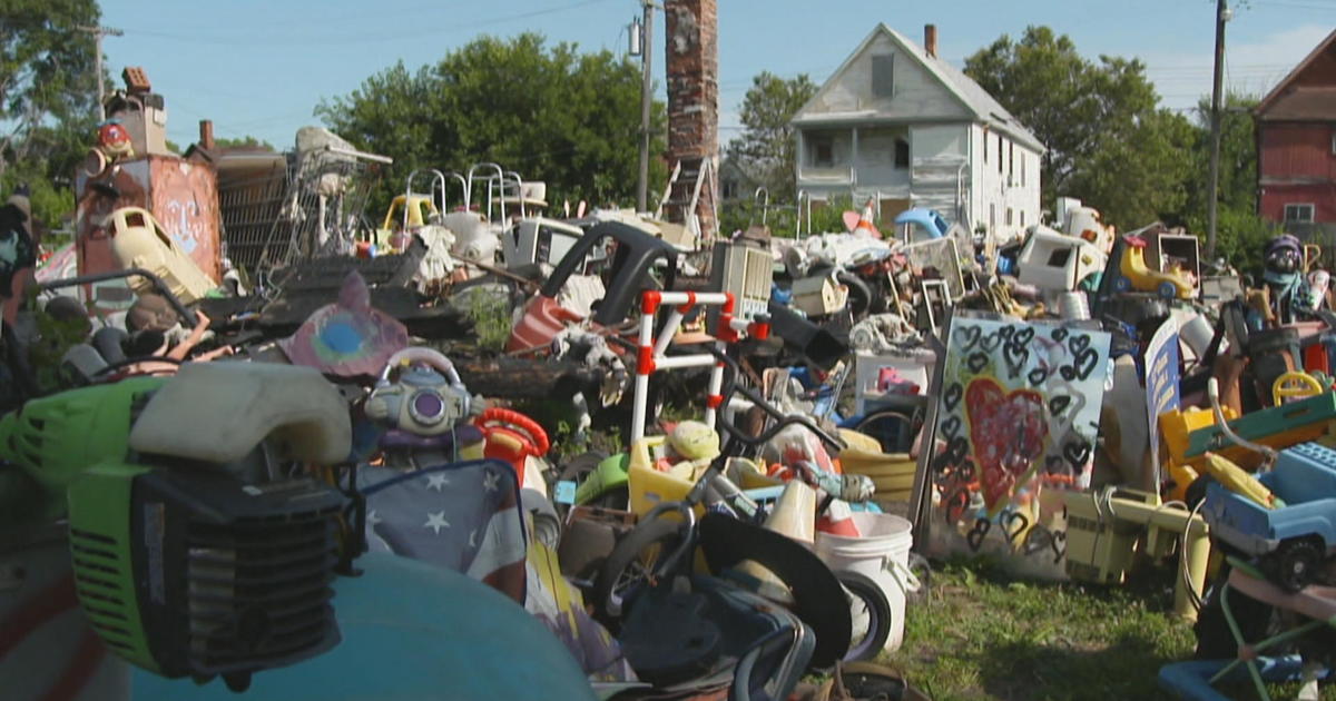 How a Detroit artist used what was left behind to transform his dying neighborhood