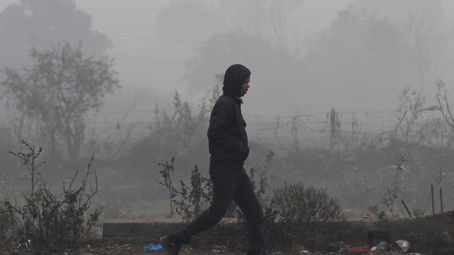 INDIA-ENVIRONMENT-POLLUTION-FOG 