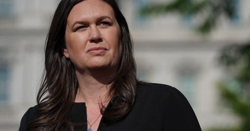 Sarah Huckabee Sanders joins Fox News White House press secretary will