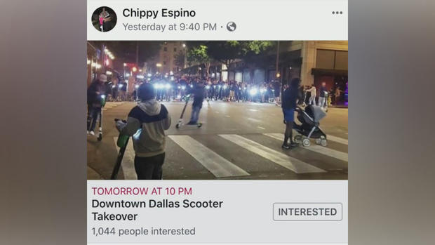 Dallas scooter rally FB post 
