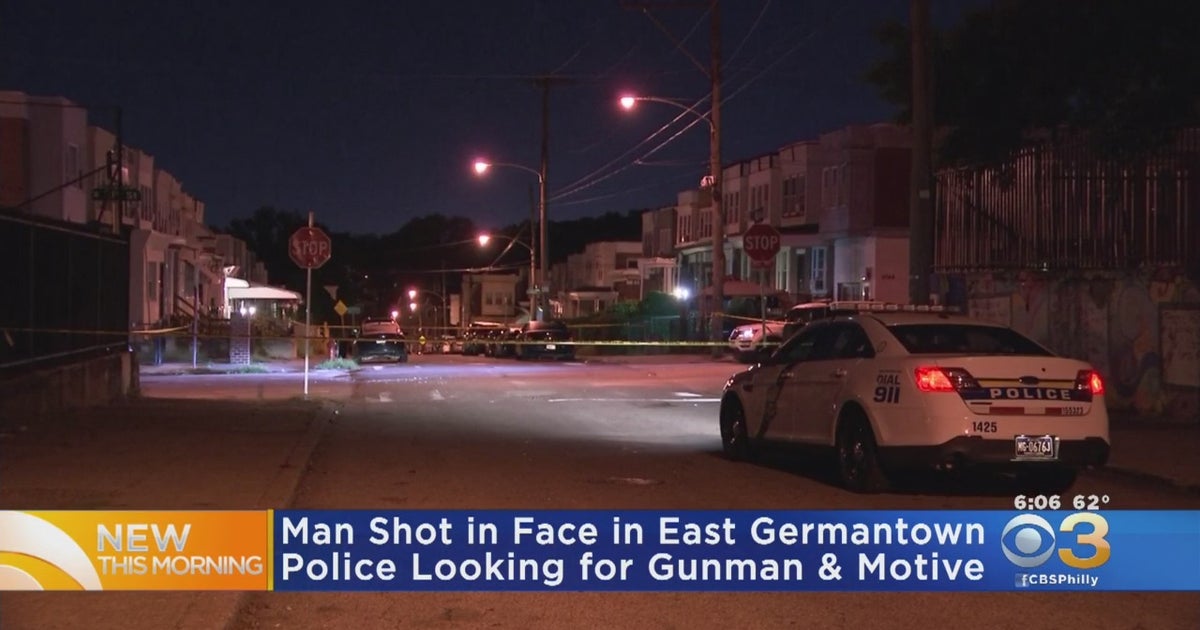 Man Sitting In Car Shot In Face In East Germantown, Police Say - CBS ...