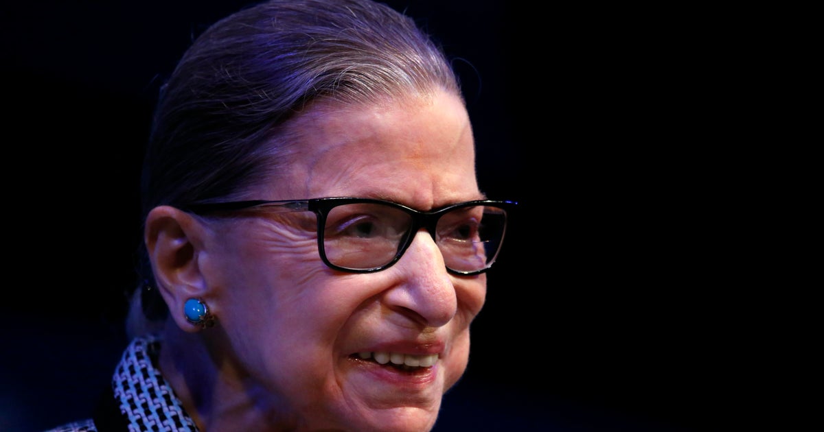 Justice Ruth Bader Ginsburg's gold judicial collar, other items bring in nearly $517,000 at auction