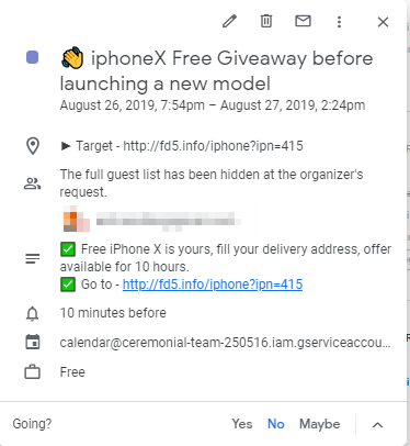 How To Block Spam Calendar Invites Lanae Lolita