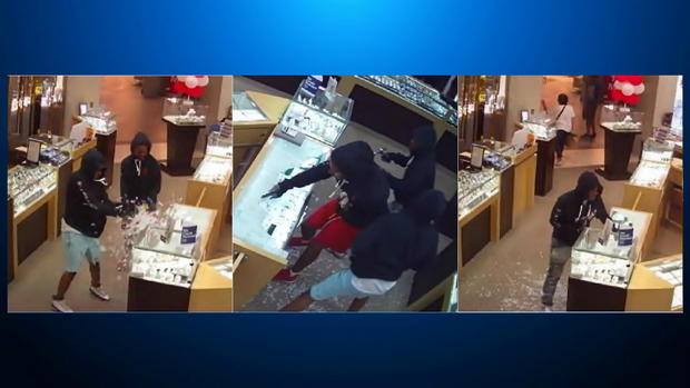 Milpitas Great Mall jewelry store robbery 