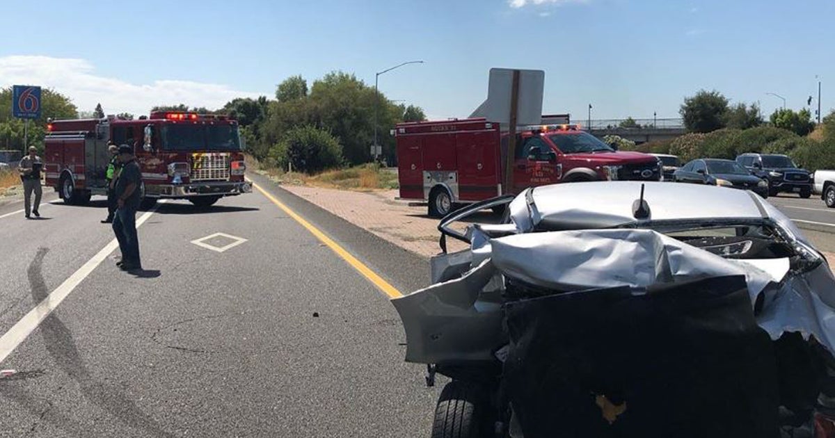 MultipleCar Crash At Mace Boulevard Slowing EB I80 Through Davis