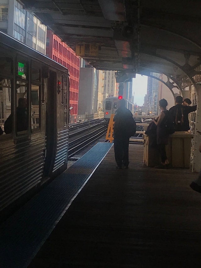 CTA Loop 'L' Fire Delay 