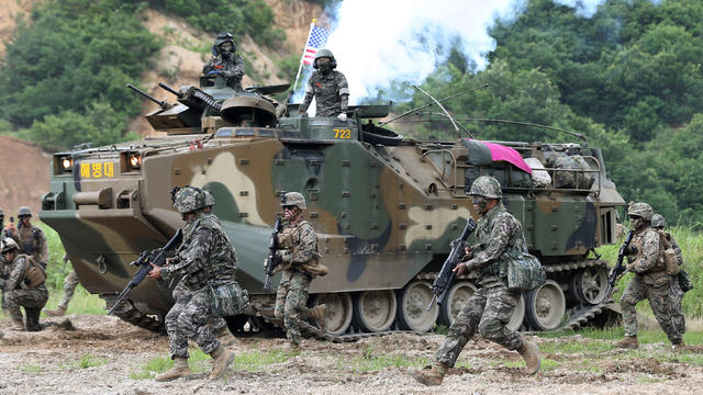 South Korea US Military Exercise 