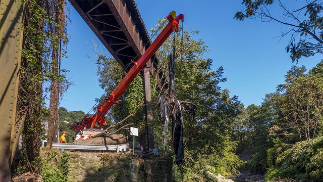 east end stream debris removed 