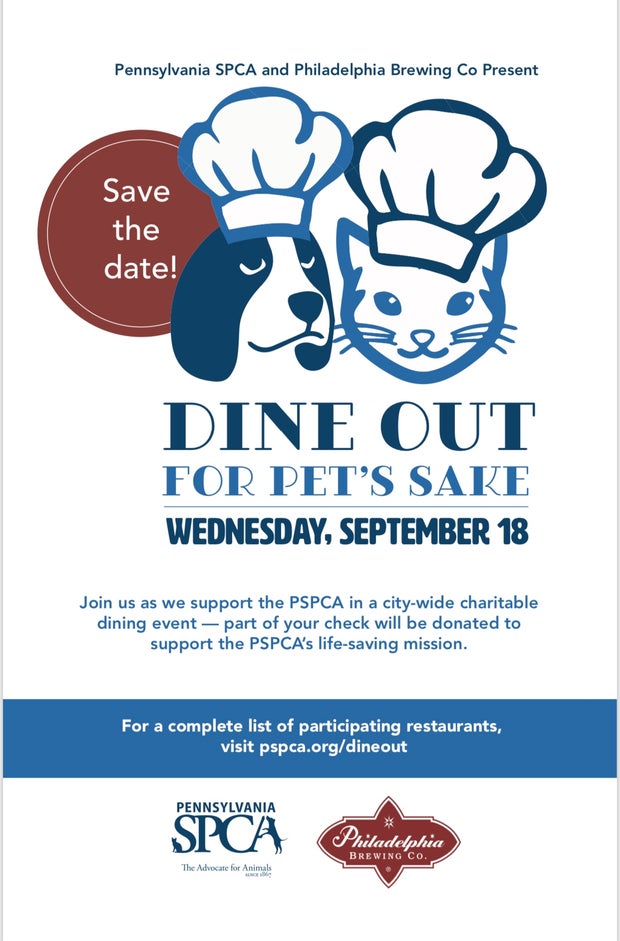 Save the Date Dine Out