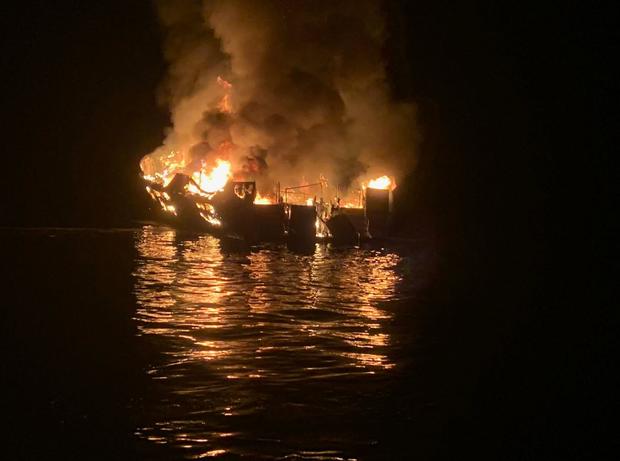 34 Unaccounted For After Boat Fire Off Ventura Co. Coastline 
