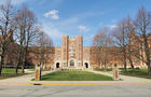 Classic Architecture Cary Quadrangle Purdue University Student Dormitory Building 