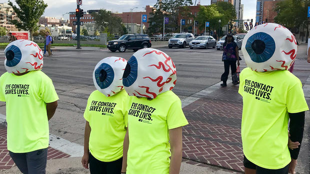 giant eyeballs cdot pedestrian safety 