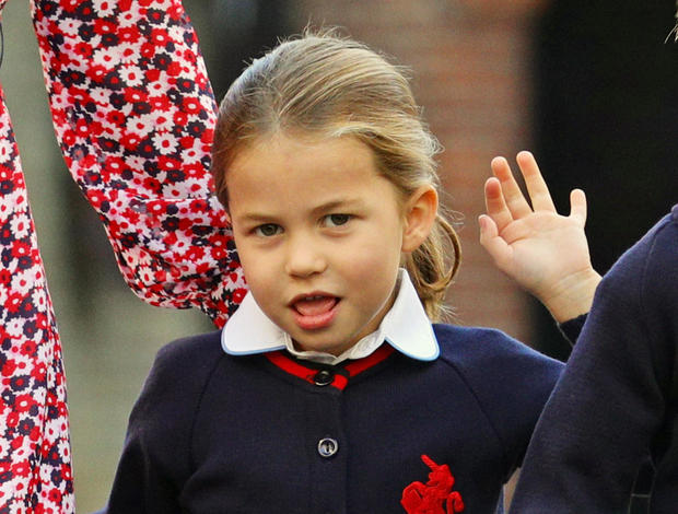 Princess Charlotte's First Day Of School 