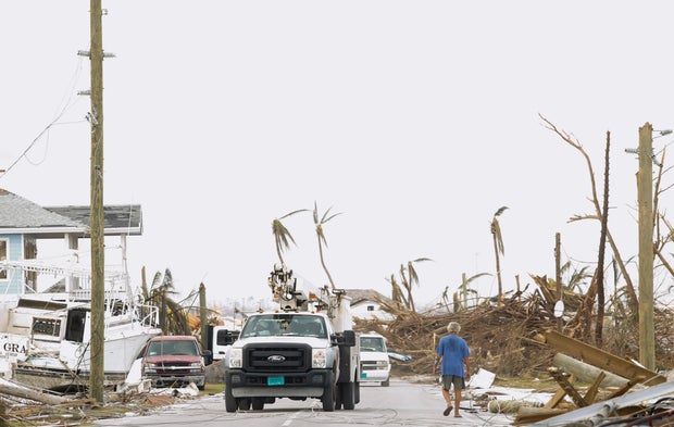 Hurricane Dorian Slams Into The Bahamas As Category 5 Storm