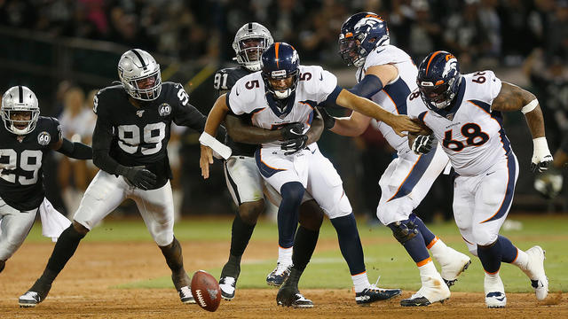 Broncos fall 24-16 in season opener vs. Raiders