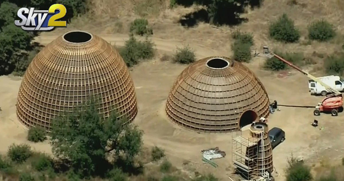 Kanye West's Domed Homes In Calabasas Torn Down CBS Los Angeles