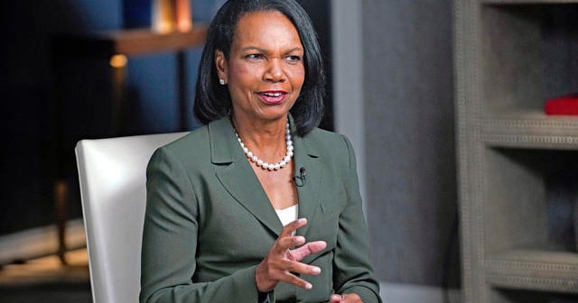 Condoleezza Rice on "Face the Nation" CBS News