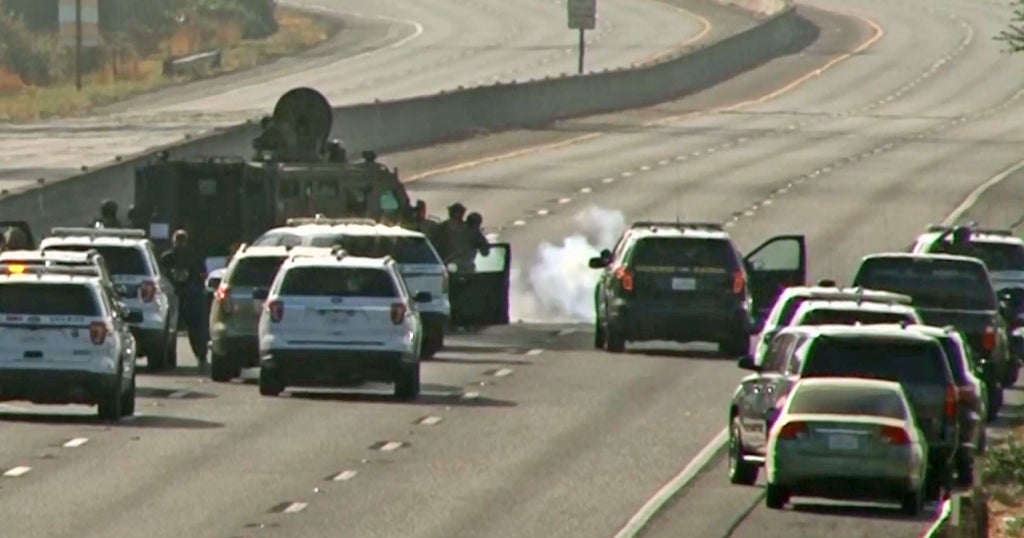 SWAT Team Uses Stun Grenade, Gas to End Standoff That Closed Hwy 101 in Santa Rosa CBS San