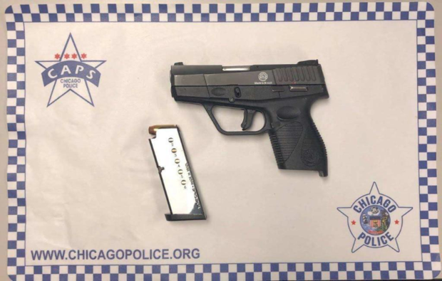 Guns Confiscated By Chicago Police 