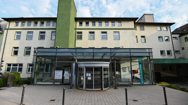 Closed hospital Hersbruck in Bavaria 