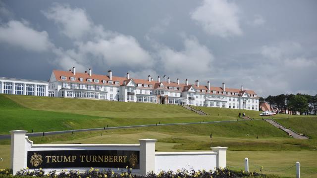 BRITAIN-US-TRUMP-GOLF-TURNBERRY 