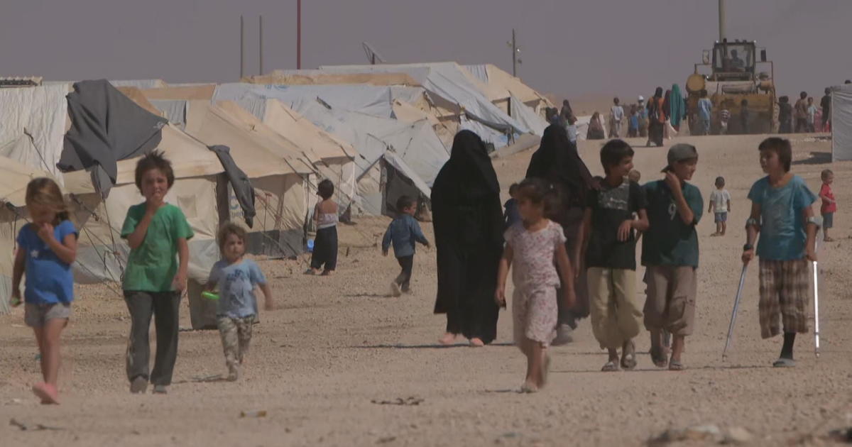 CBS News goes inside Syrian refugee camp filled with ISIS supporters