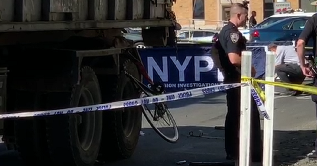 NYC Cyclist Deaths: 14-Year-Old Struck And Killed By Dump Truck In ...