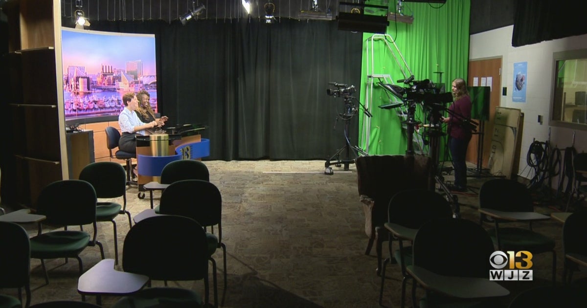 Former WJZ News Set Gets New Life At Harford Community College - CBS ...
