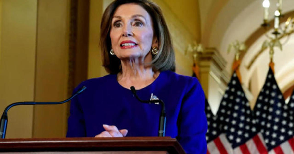 Nancy Pelosi Launches Formal Impeachment Inquiry Trump Responds To Announcement Cbs News 5960