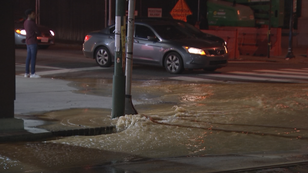 walnut street water main break 