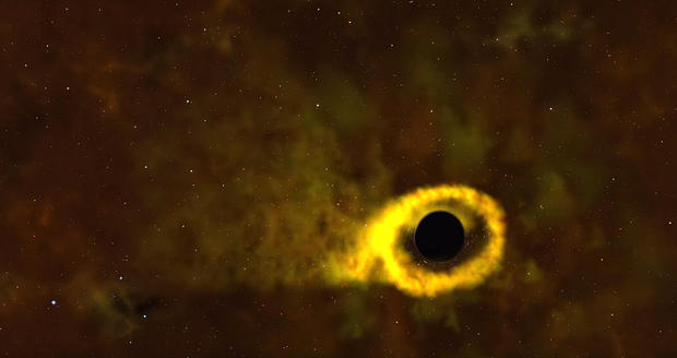 rare black hole event 