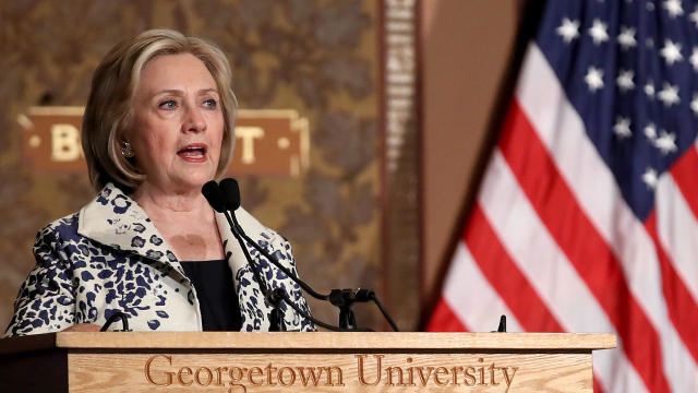 Georgetown University Hosts The Hillary Rodham Clinton Awards For Advancing Women In Peace And Security 