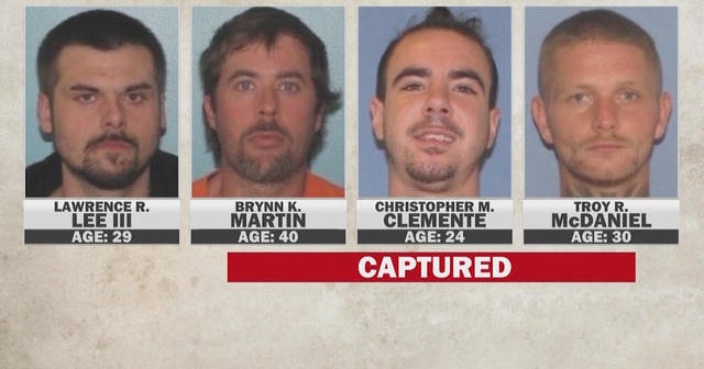 4 inmates who escaped Ohio jail recaptured - CBS News