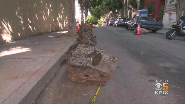 Homeless Boulders On SF Street 