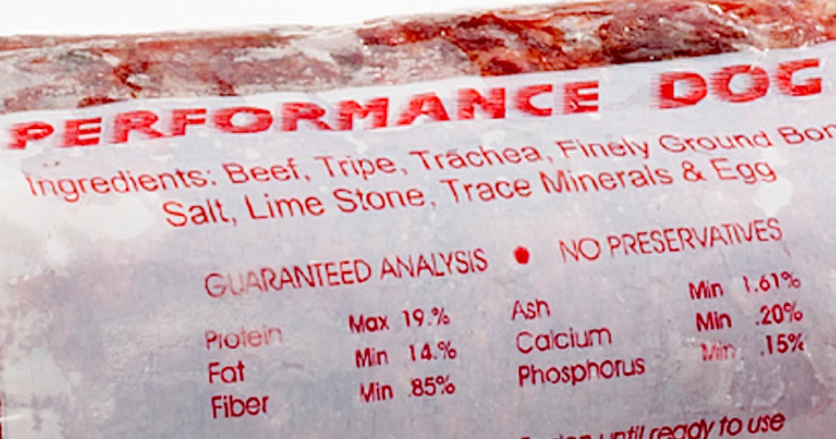 performance raw dog food